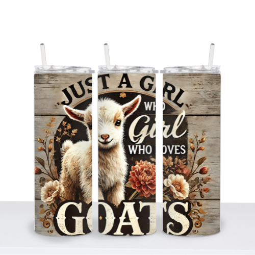 A Girl Who Loves Goats