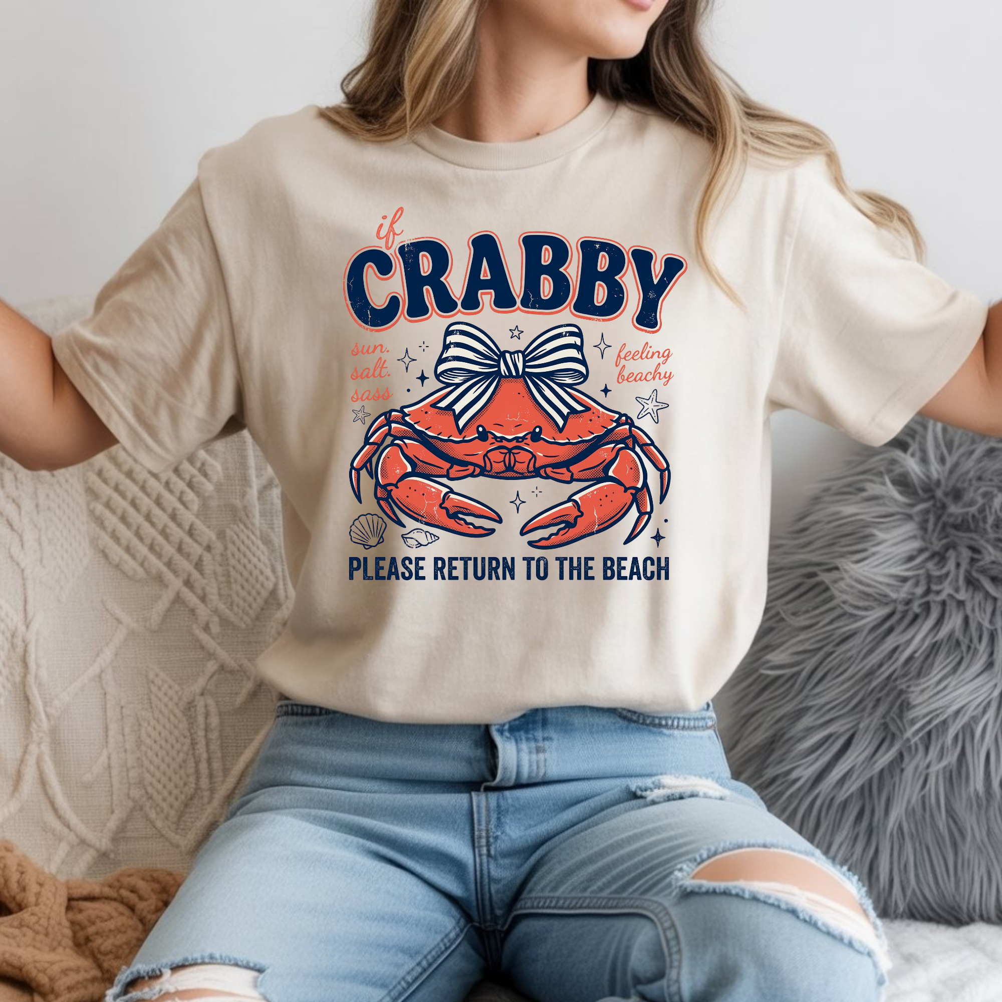 Crabby, Return to Beach