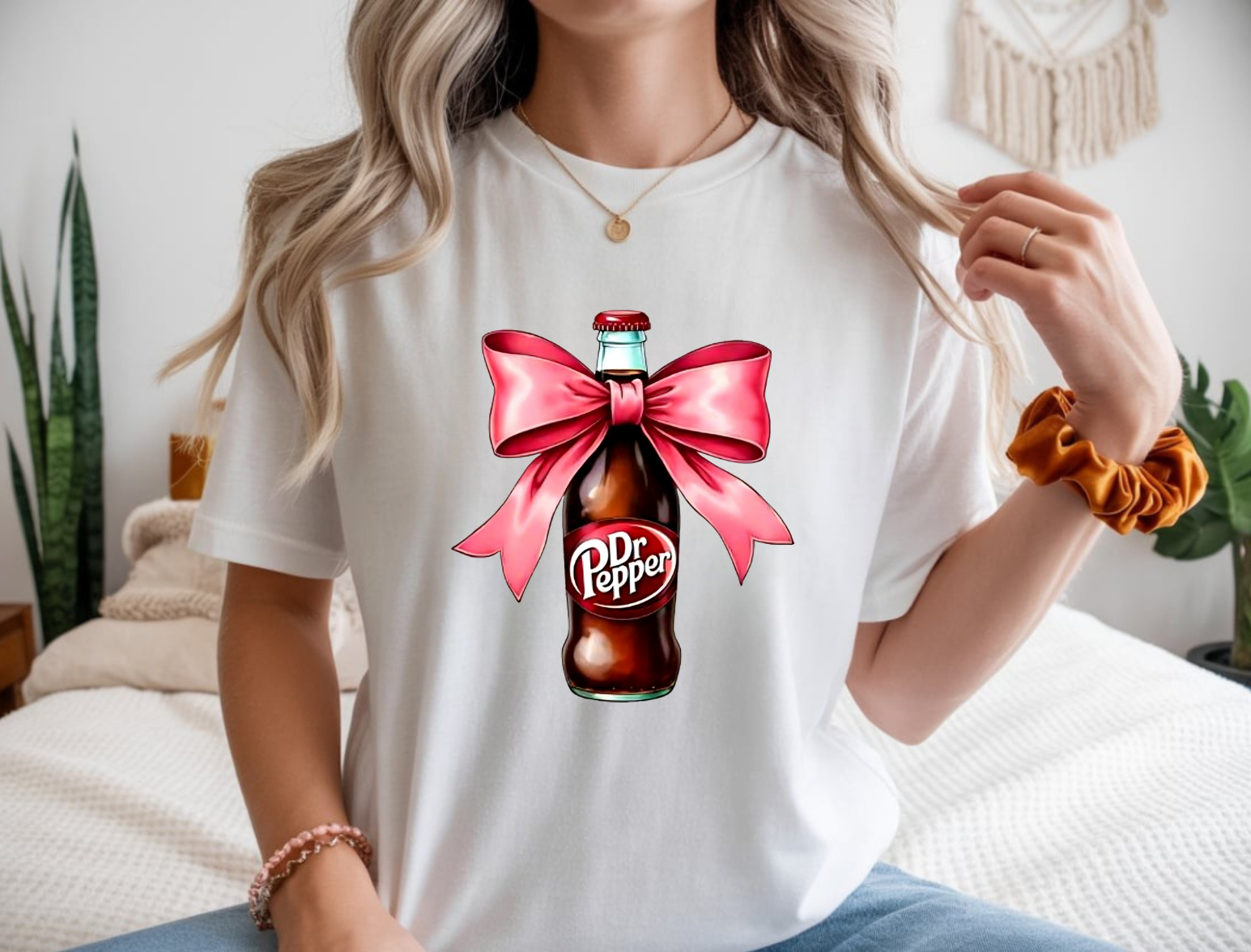 Dr Pepper Topped With a Bow