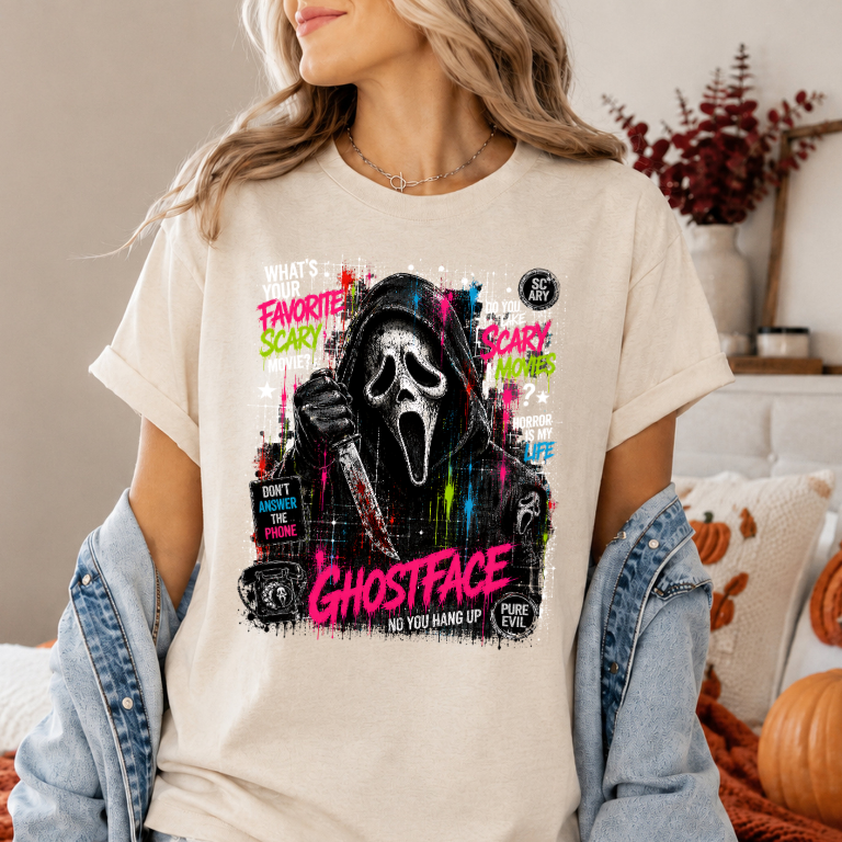 Neon Ghostface