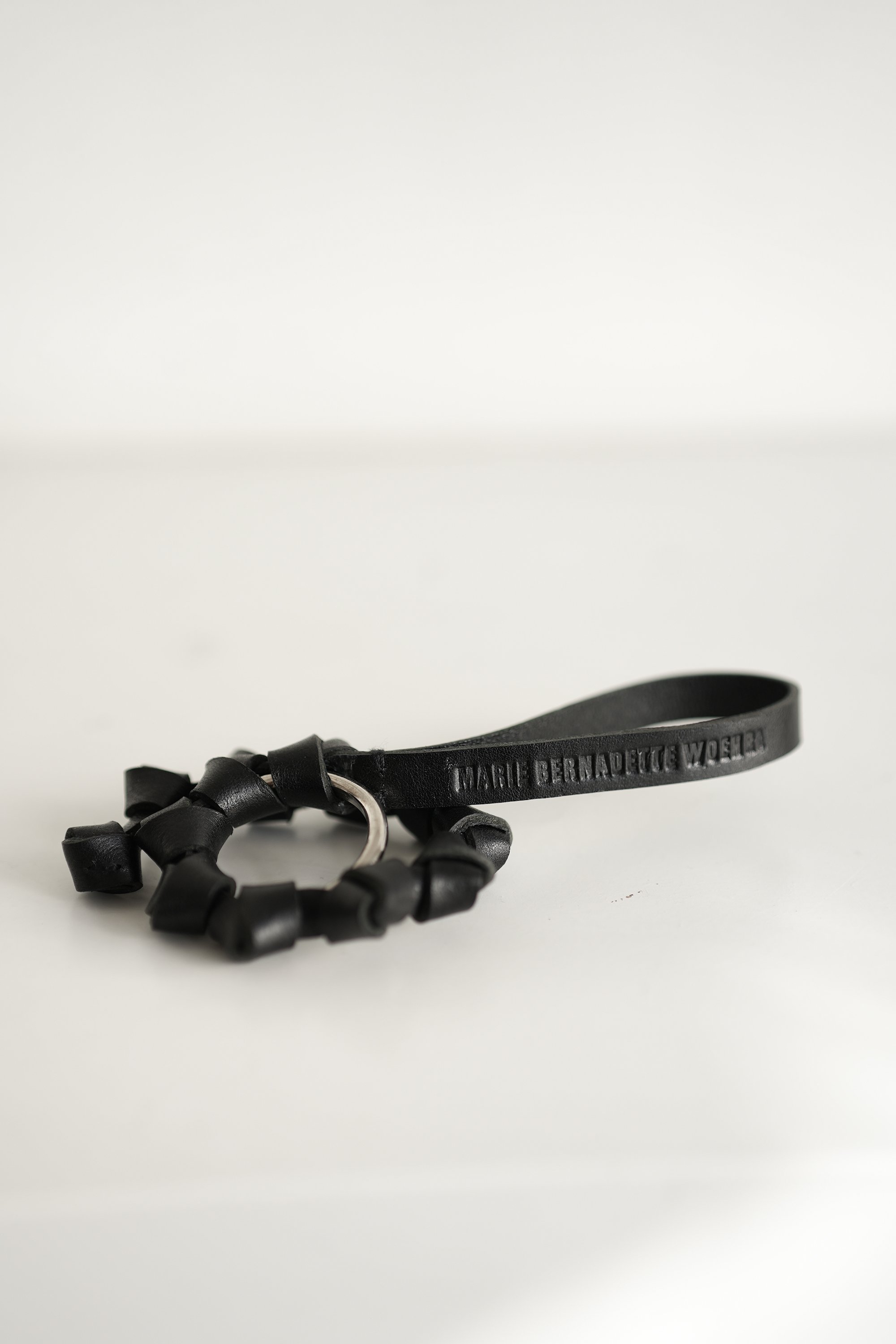 Knotted keychain