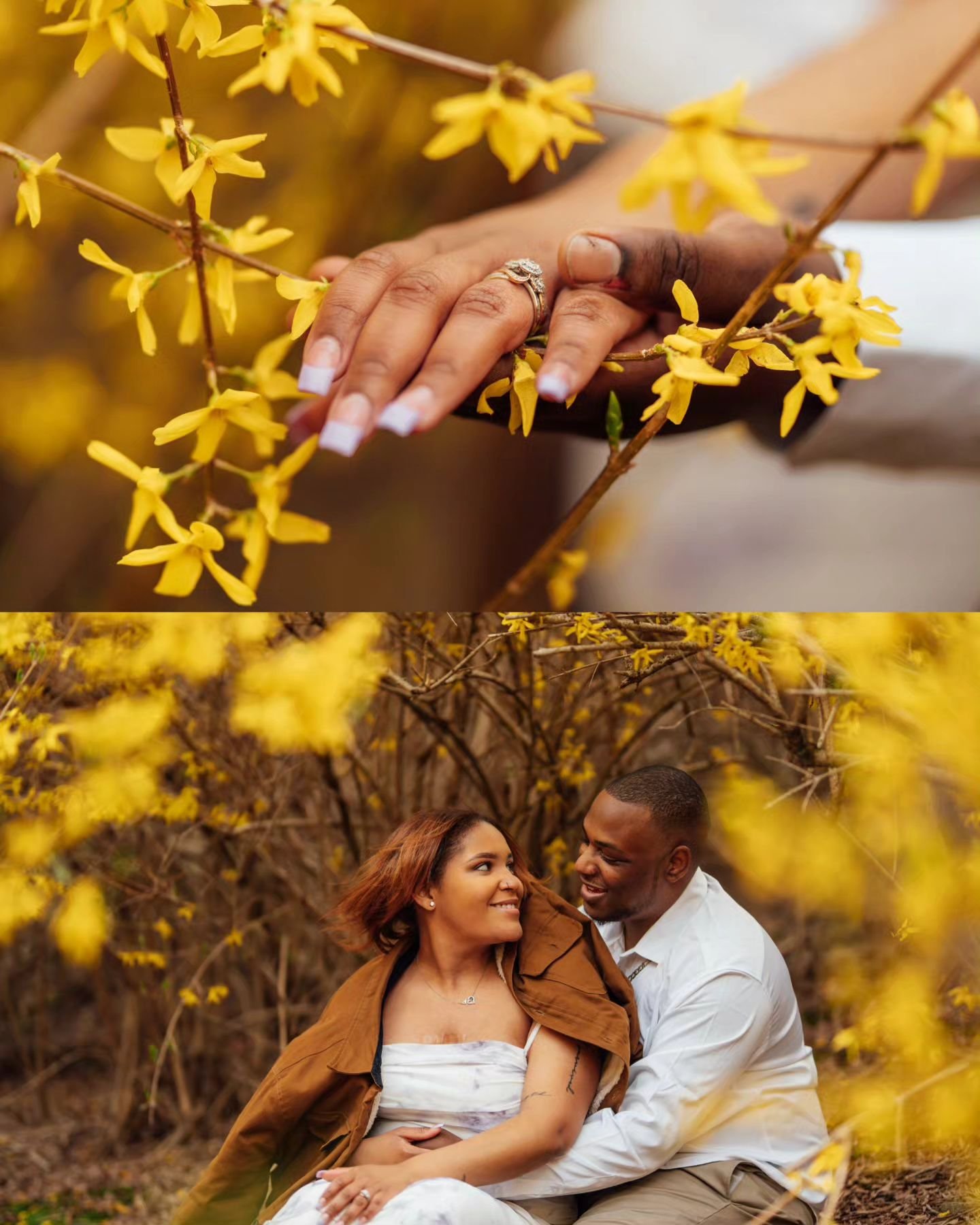 Dive into the magic of your love story amidst the vibrant blooms of Borderland State Park! Let me sprinkle creativity, colors, and authenticity into your engagement photos, making each moment uniquely yours. Don't miss out on capturing your love like