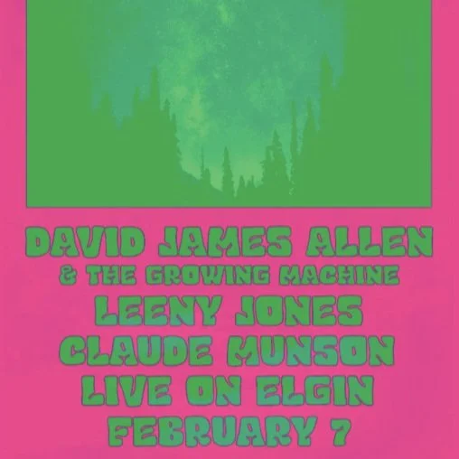 Claude Munson + David James Allen + Leeny Jones at Live! on Elgin