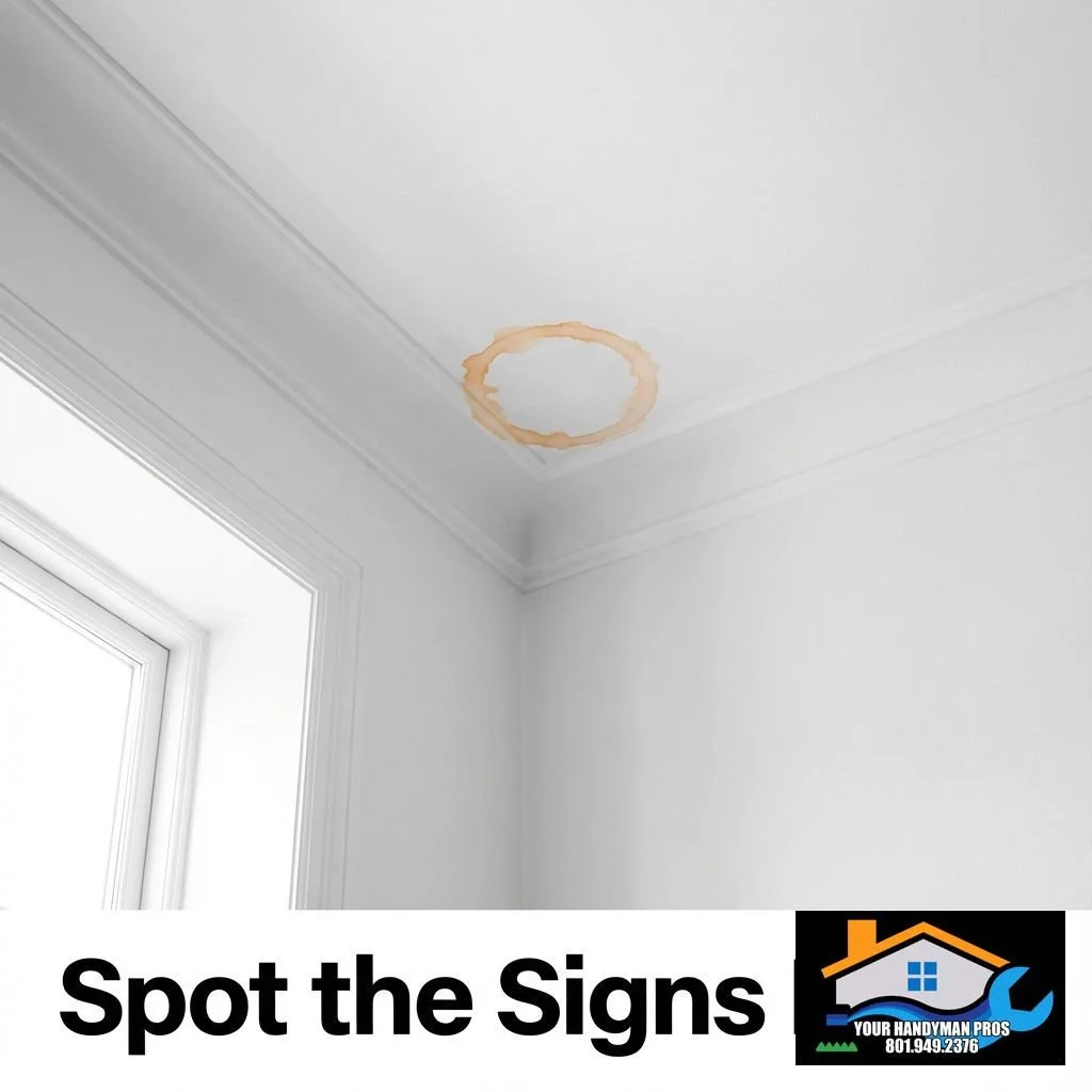 Think water damage is obvious? Not always! In Salt Lake Valley homes, the small stuff can snowball fast. Keep your eyes (and nose) out for these warning signs:

👀 Yellow rings or stains on ceilings/walls? Don&rsquo;t ignore &lsquo;em: active leaks l