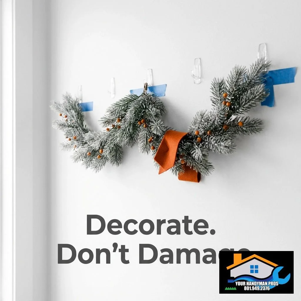 Transform your home into a holiday wonderland: without patching, peeling, or nail holes in January! 🎄✨

Command hooks, painter's tape hacks, tension rods, brick clips, and over-the-door hangers let you deck the halls, doors, and windows damage-free.
