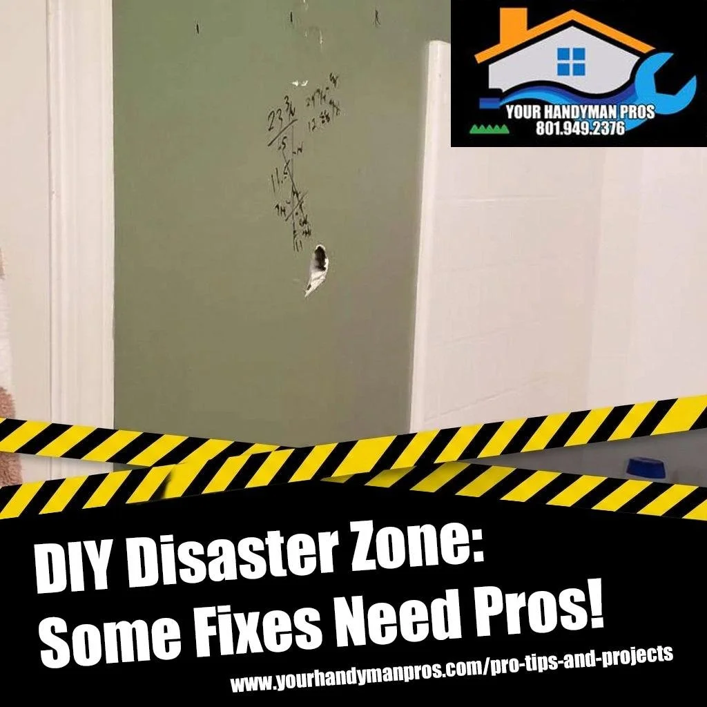 That YouTube tutorial may promise a quick fix: but save your home (and wallet) from "DIY Disaster Zones!" ⚡🚰 Trust us: electrical work, plumbing, and load-bearing walls belong to the pros. One wrong move and suddenly your "simple proj