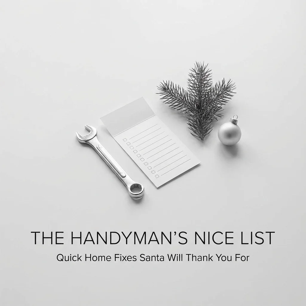 The Handyman's Nice List: Quick Home Fixes Santa Will Thank You For