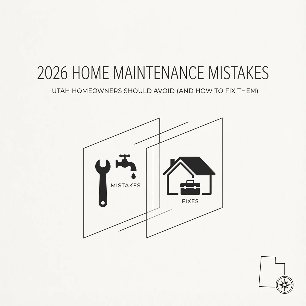 2026 Home Maintenance Mistakes Utah Homeowners Should Avoid (And How to Fix Them)