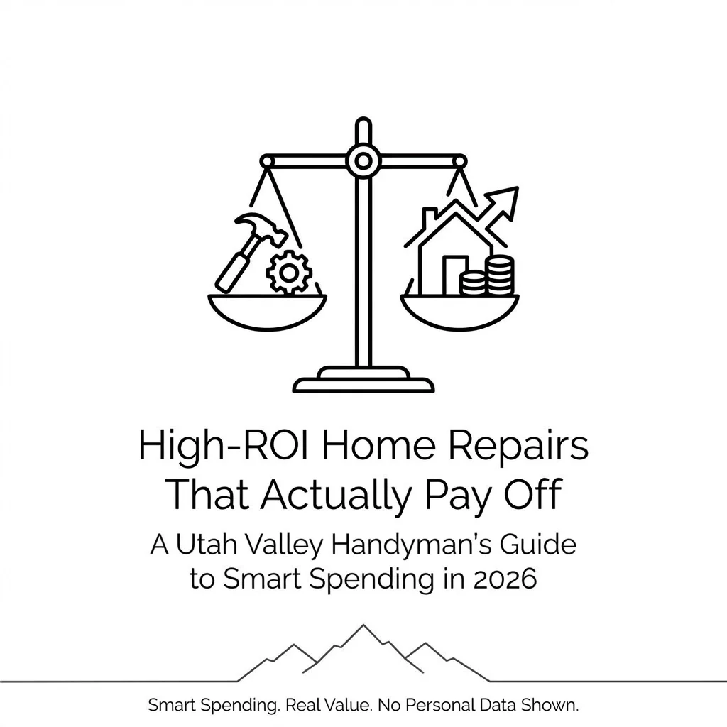 High-ROI Home Repairs That Actually Pay Off: A Utah Valley Handyman's Guide to Smart Spending in 2026