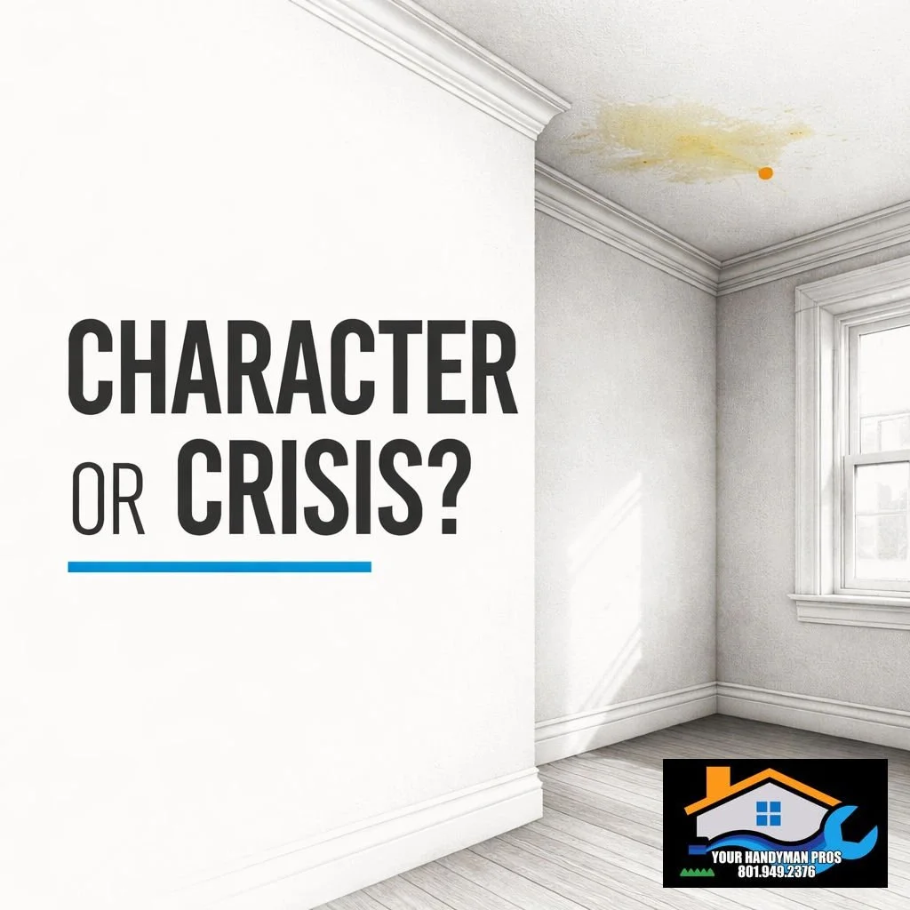That &ldquo;little slope&rdquo; in the floor&hellip; and that &ldquo;old&rdquo; yellow ceiling stain&hellip; might be your house whispering (or yelling) for help. 

Two hidden issues pros spot fast:
&bull; Sloping floors: can point to settling, moist