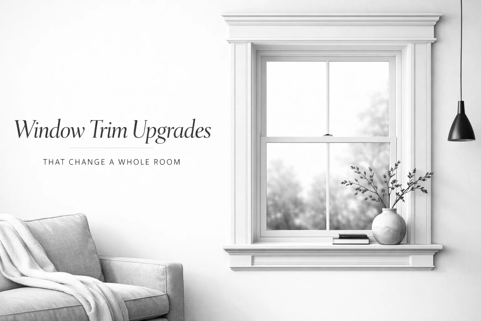 Window Trim Upgrades That Change a Whole Room
