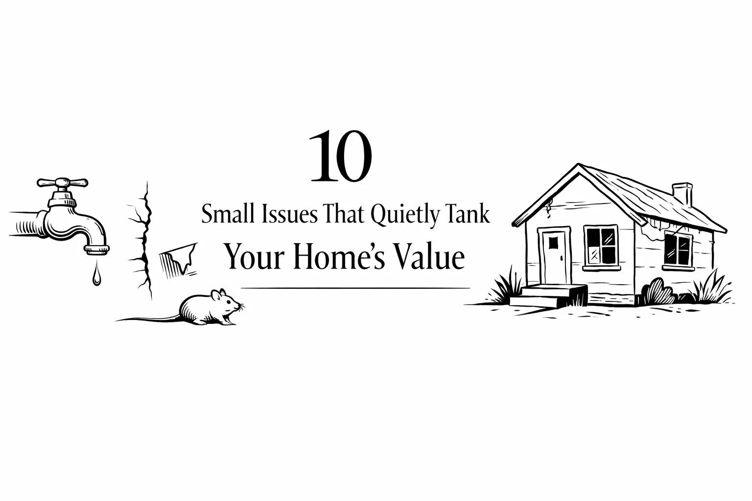 10 Small Issues That Quietly Tank Your Home's Value