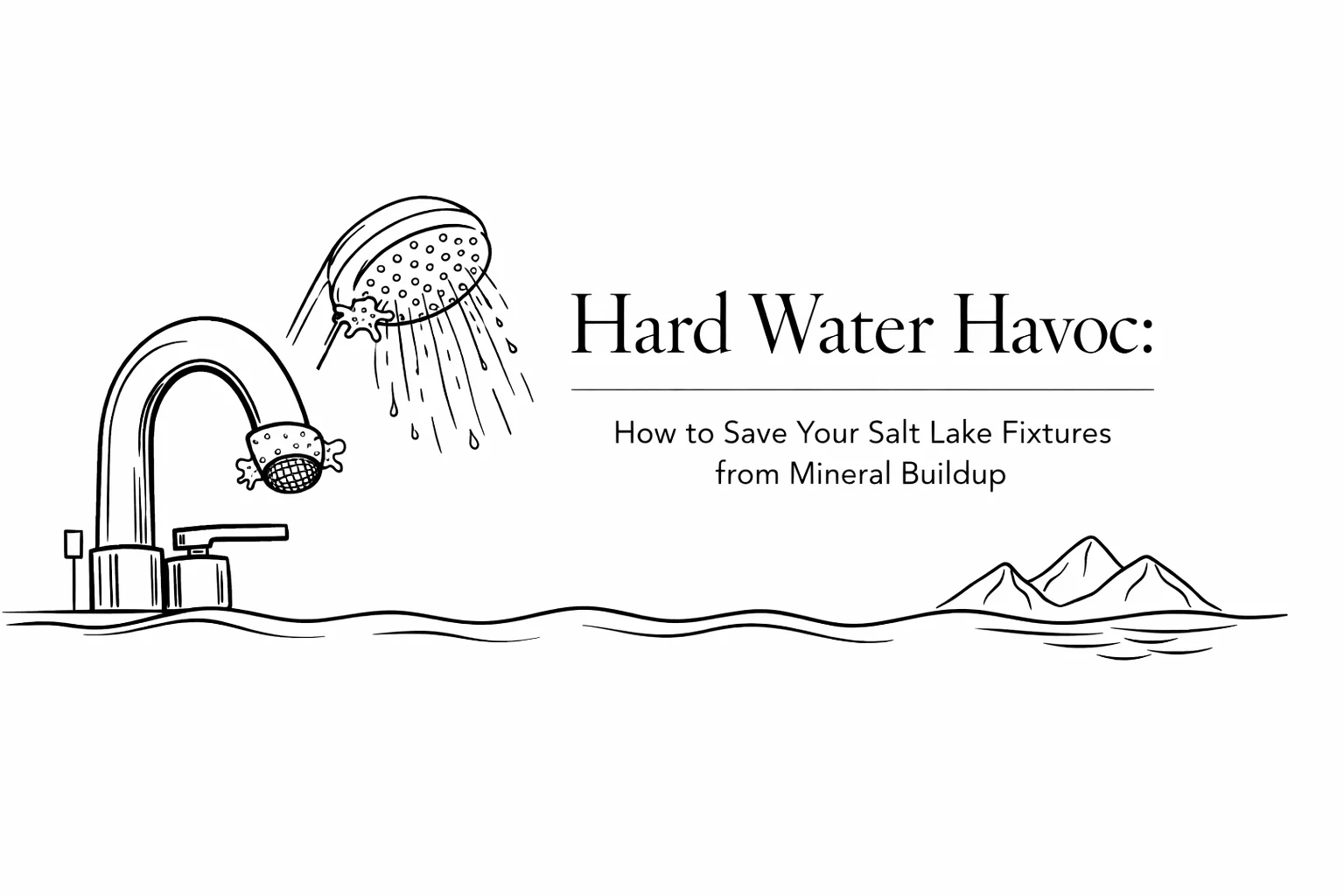 Hard Water Havoc: How to Save Your Salt Lake Fixtures from Mineral Buildup