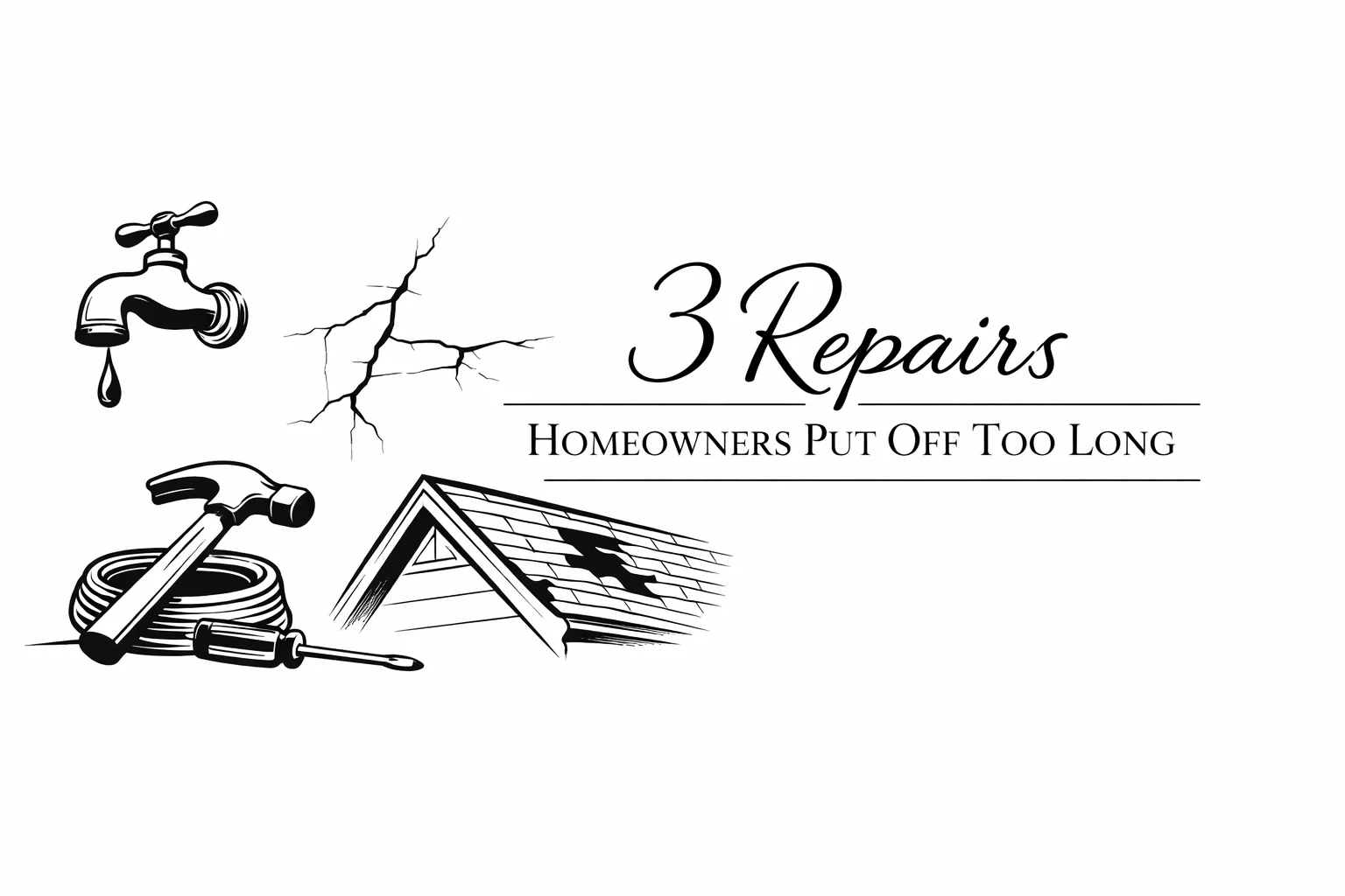 3 Repairs Homeowners Put Off Too Long