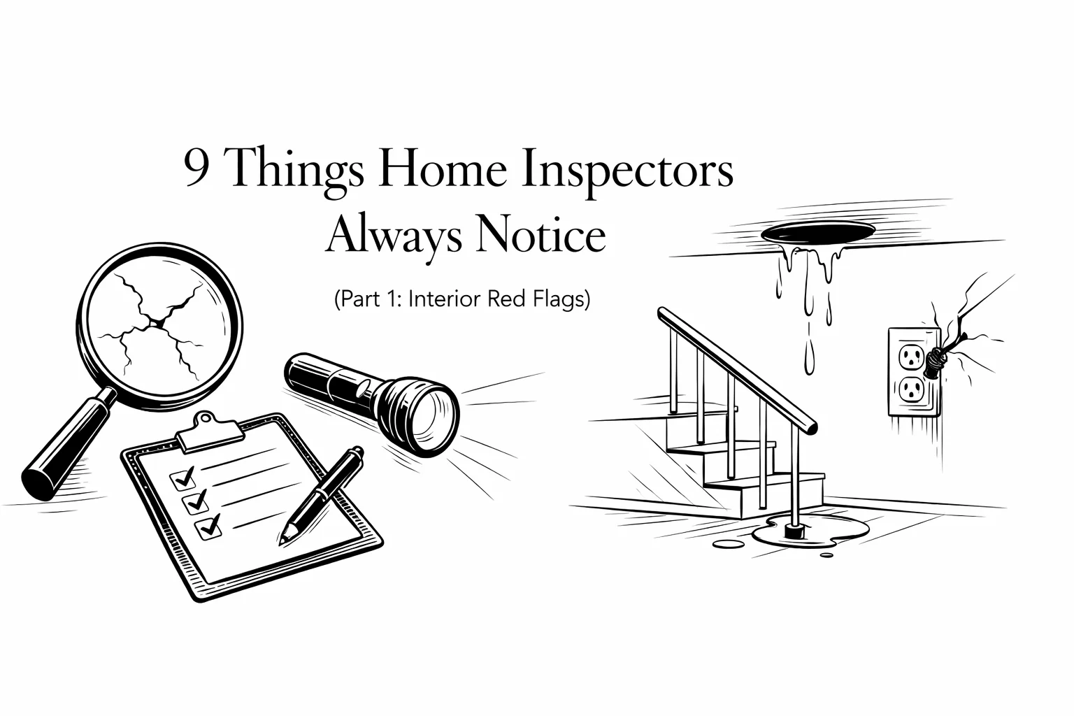 9 Things Home Inspectors Always Notice (Part 1: Interior Red Flags)