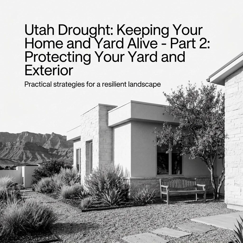Utah Drought: Keeping Your Home and Yard Alive - Part 2: Protecting Your Yard and Exterior