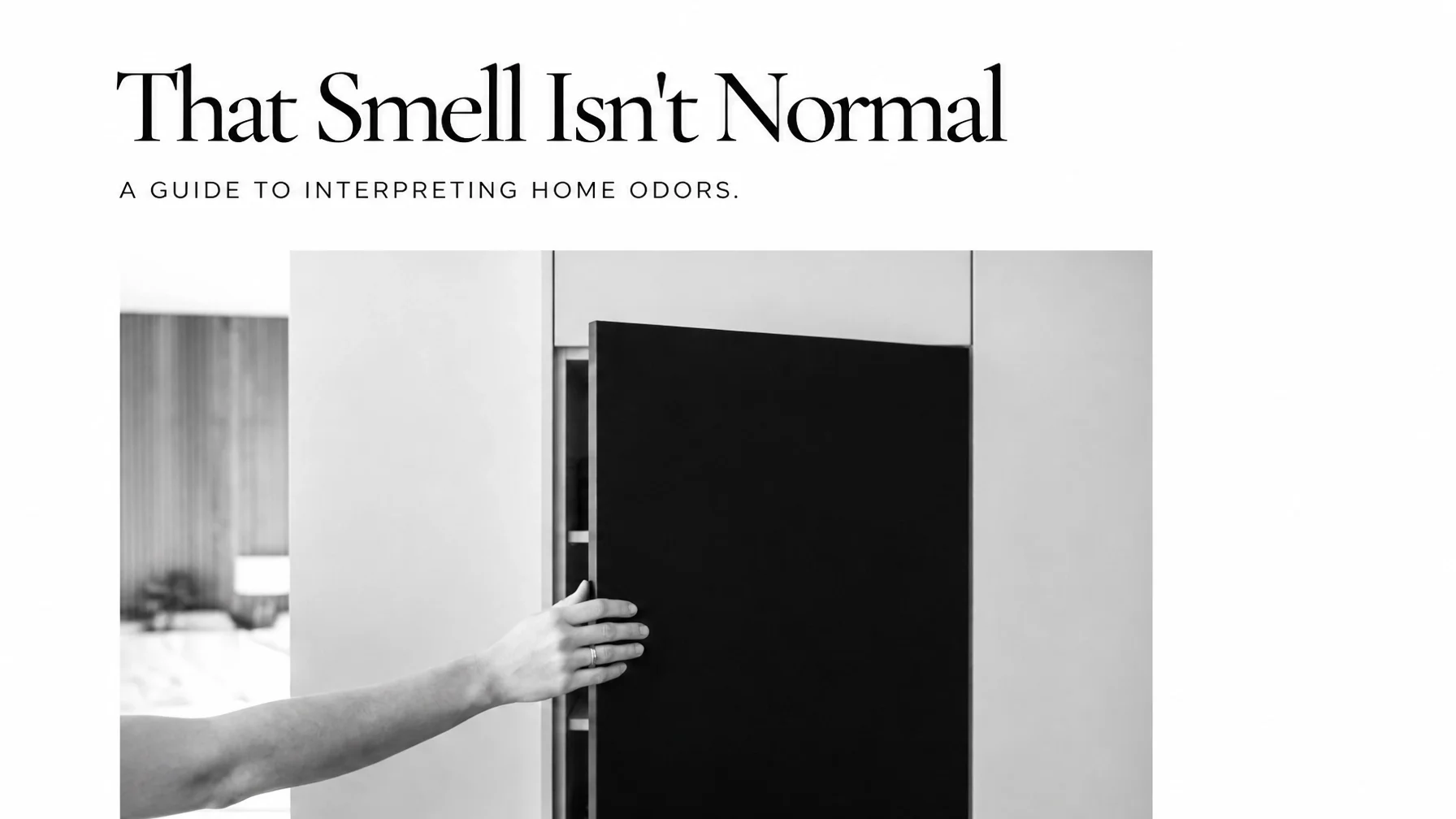 That Smell Isn’t Normal