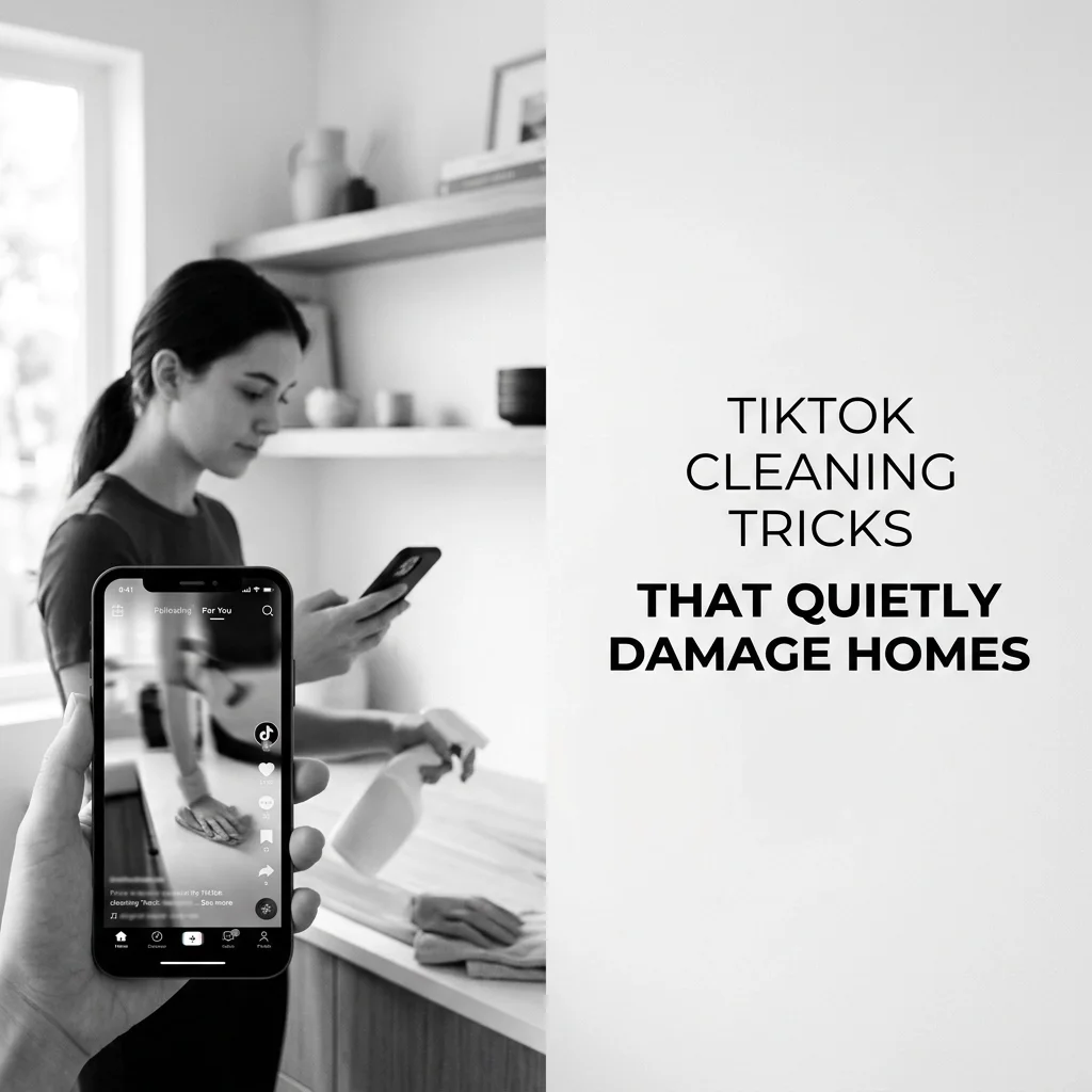 TikTok Cleaning Tricks That Quietly Damage Homes
