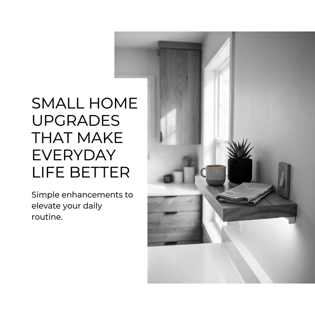 Small Home Upgrades That Make Everyday Life Better