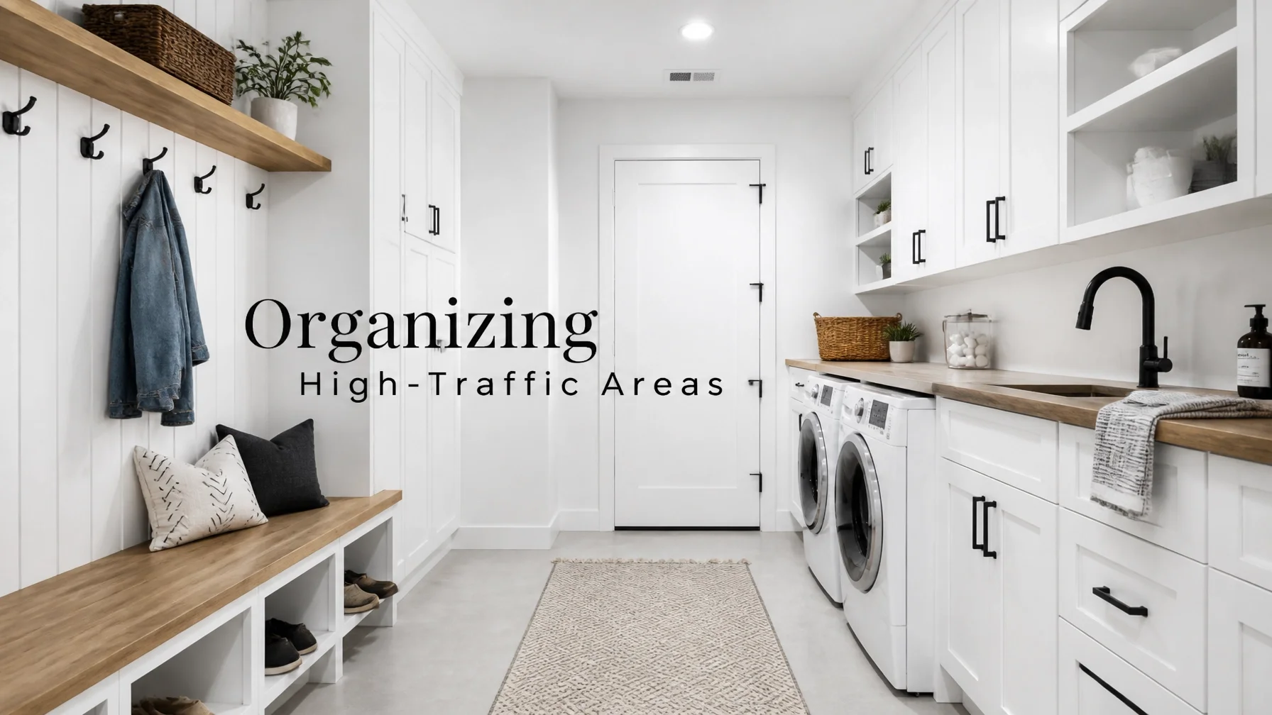 Simple Improvements That Make Homes Feel More Organized - Part 2: Organizing High-Traffic Areas