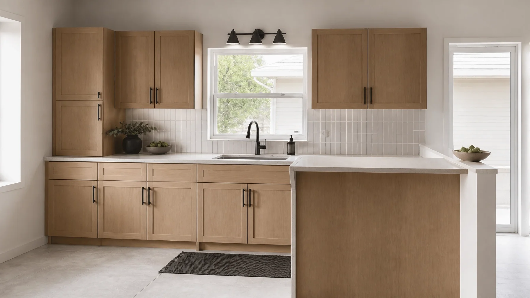 Tile &amp; Backsplash – Part 3: Coordinating Tile with Cabinets &amp; Flooring : Costs, Longevity &amp; Finishing Well
