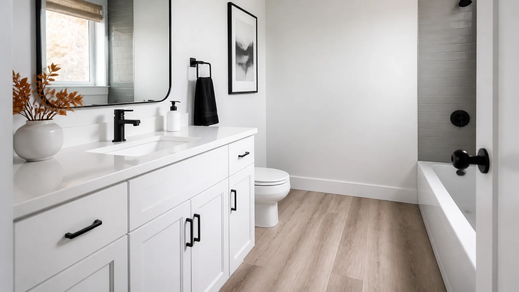 Flooring – Part 3: Bathroom Flooring : Replace, Refinish, or Just Clean for Fall?