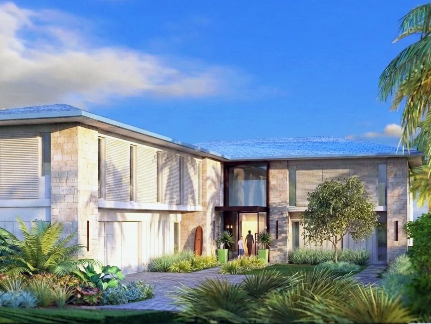 Custom luxury beach home in Turks & Caicos..