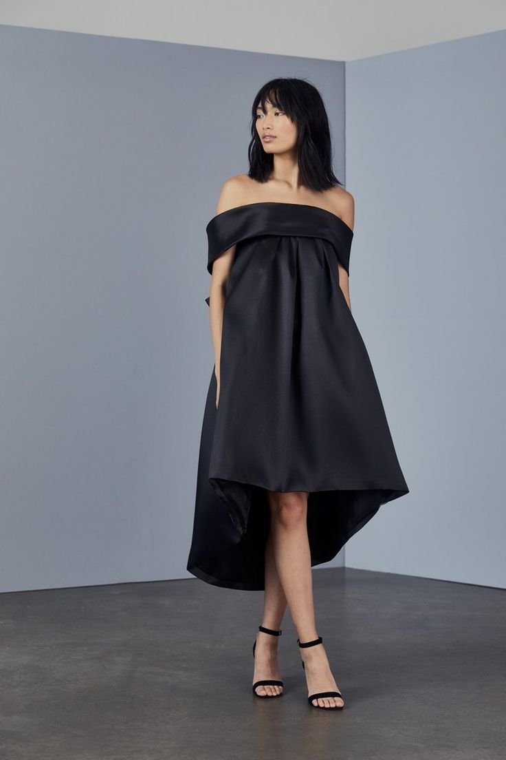 Amsale P370M Trapeze Dress