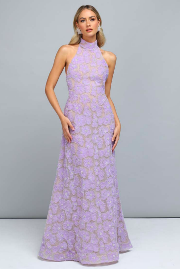 Helsi Marcella Halter Gown