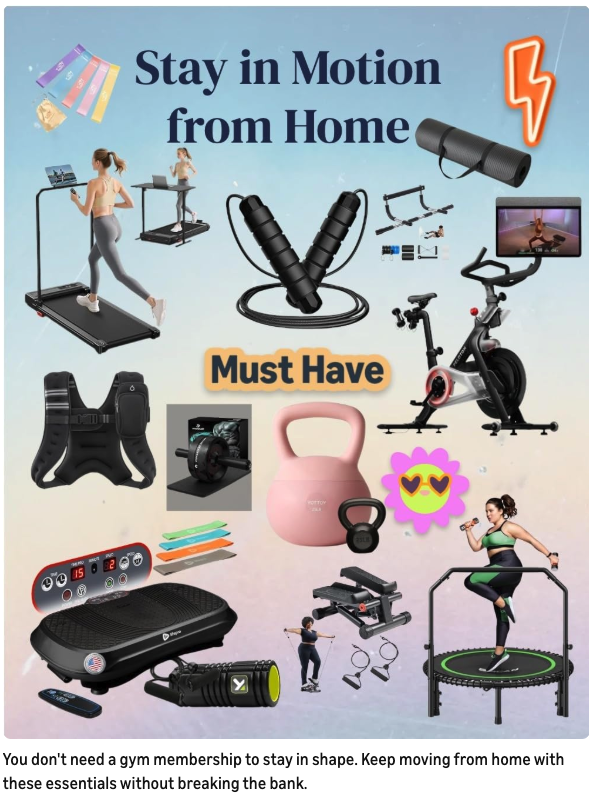 How I Stay in Motion From Home With These Amazon Finds