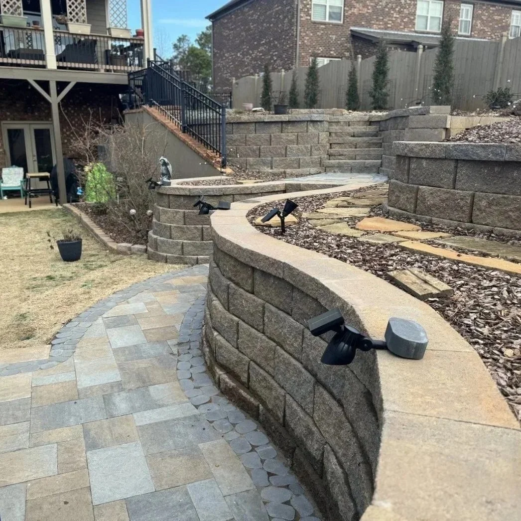 How to Integrate a Retaining Wall into Your Gainesville Landscape Design