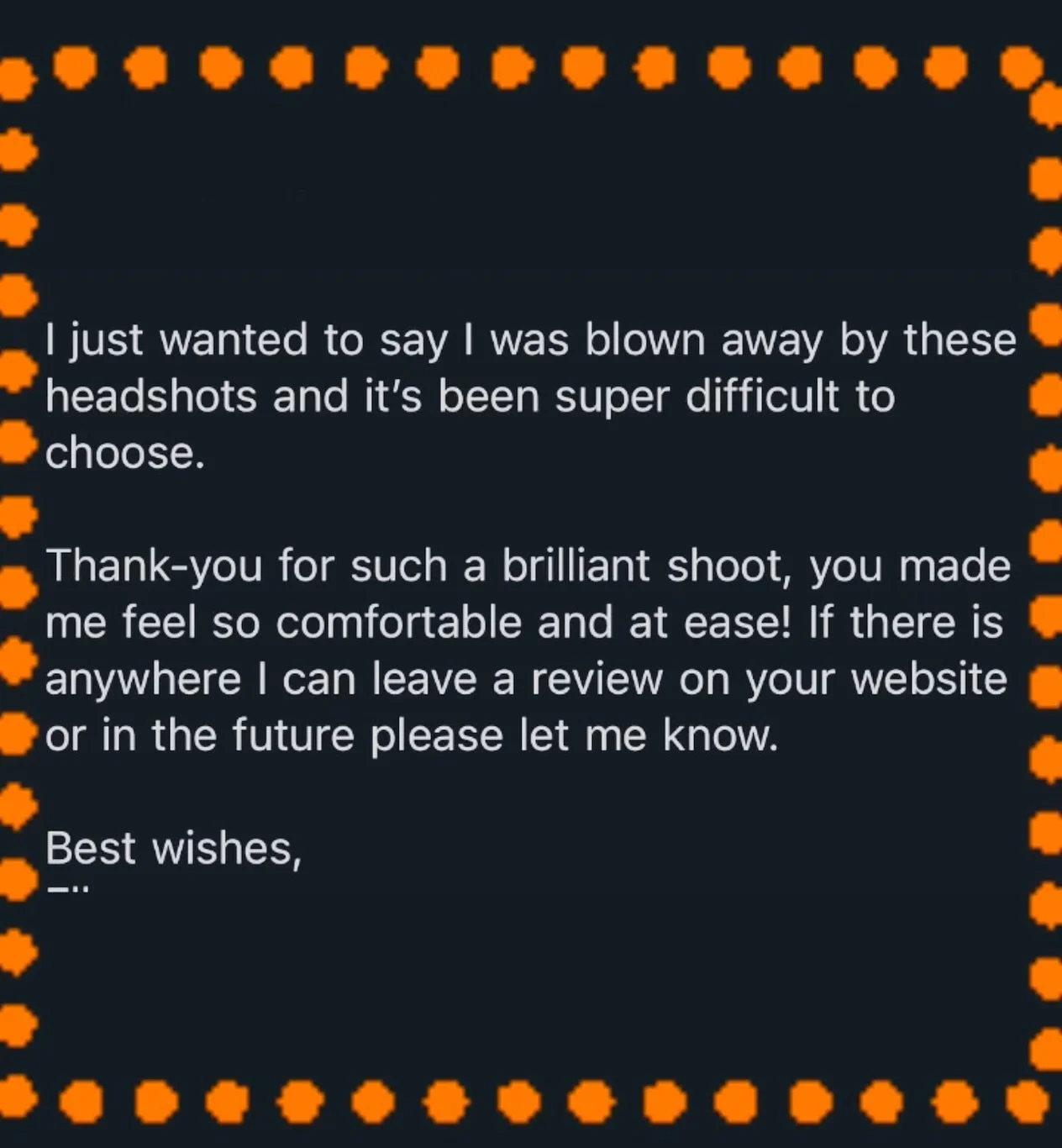 Never shared reviews before but thought since when this came into my emails I was soo happy, I should spread the love 🧡