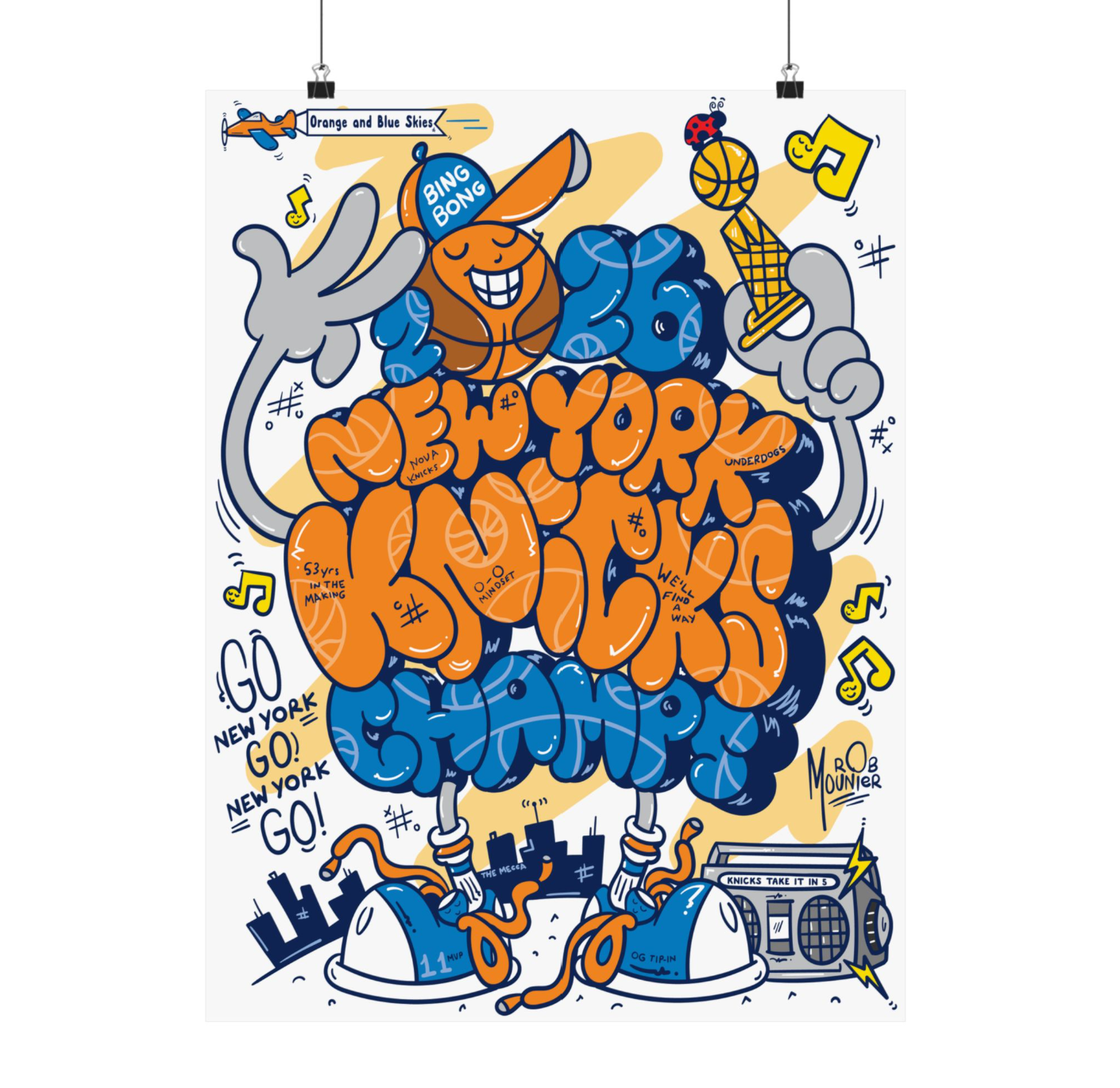 2026 CHAMPS 18in x 24in Poster w/ FREE Sticker