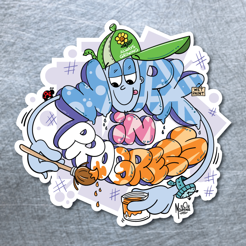 "Work In Progress" Sticker