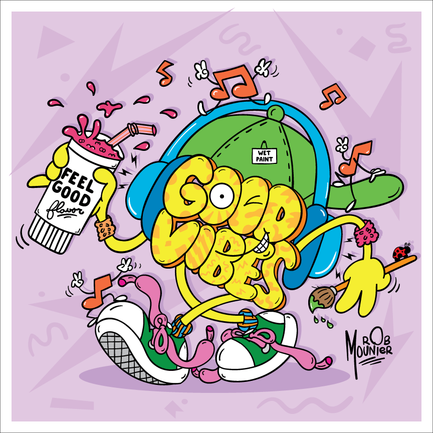 "Good Vibes" Print
