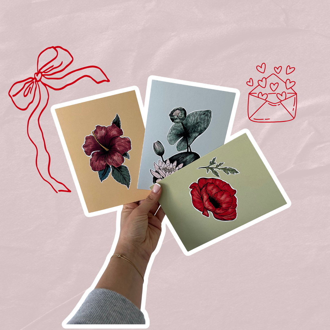 Love in Bloom — Valentine’s Day Card Collection