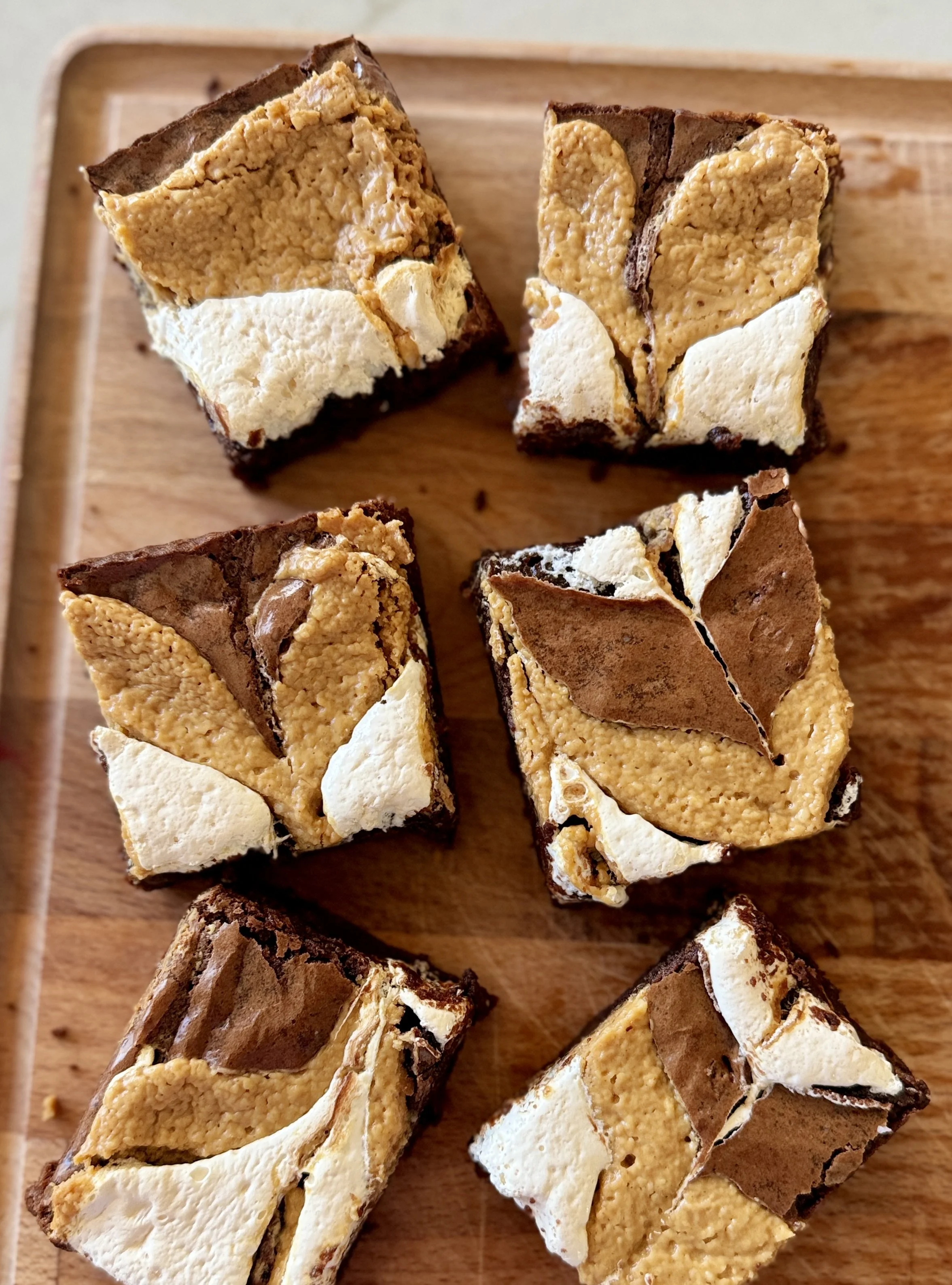 Peanut Butter Marshmallow Brownies