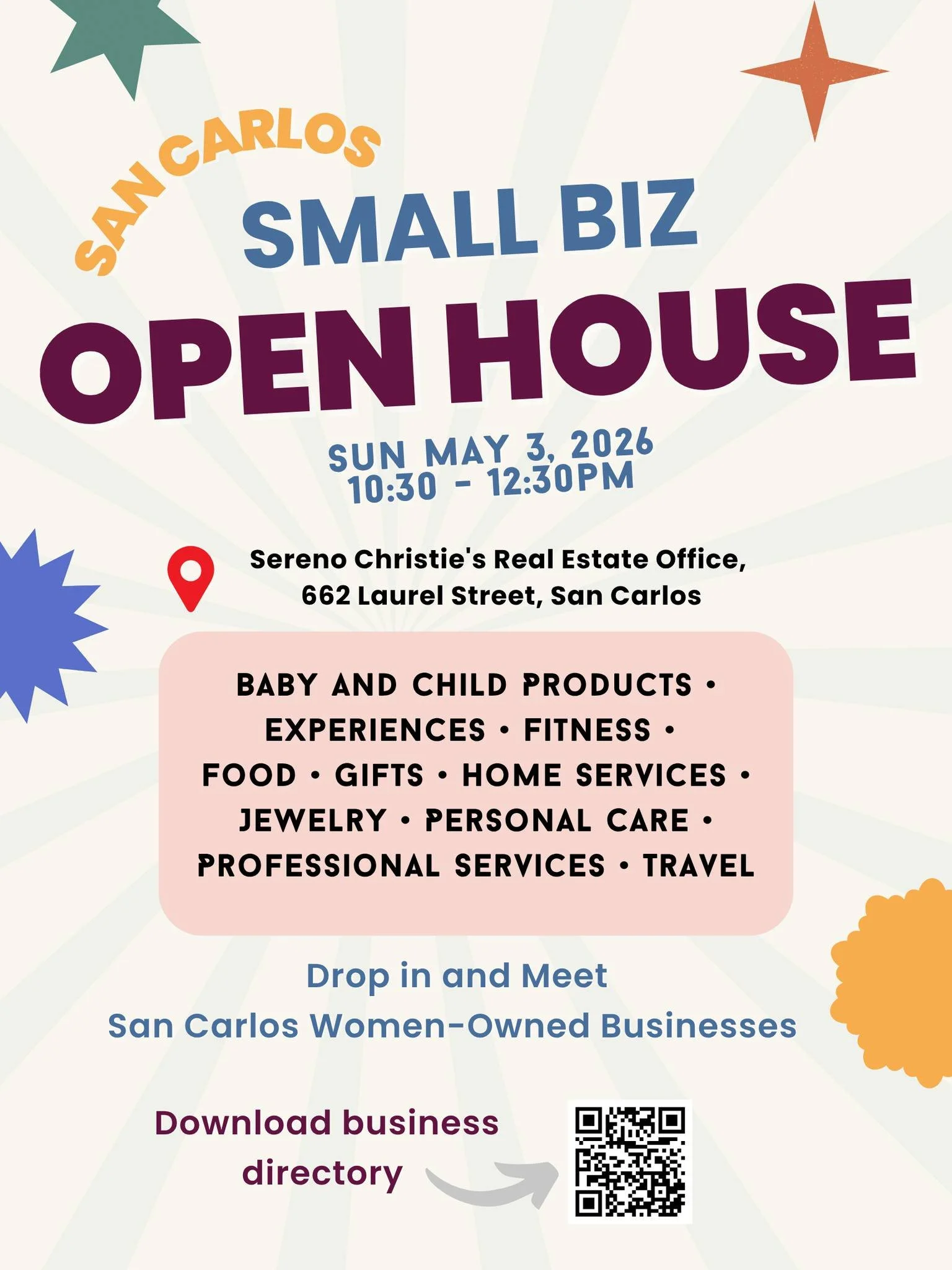 San Carlos Women-Owned Small Business Open House