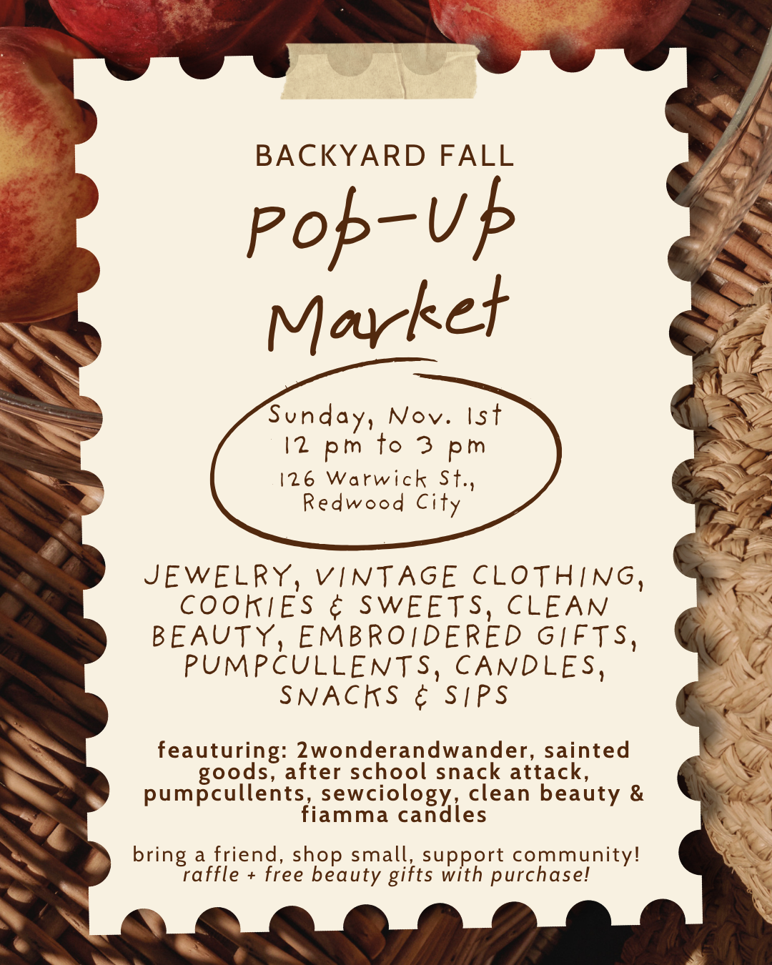 Backyard Maker Pop-Up