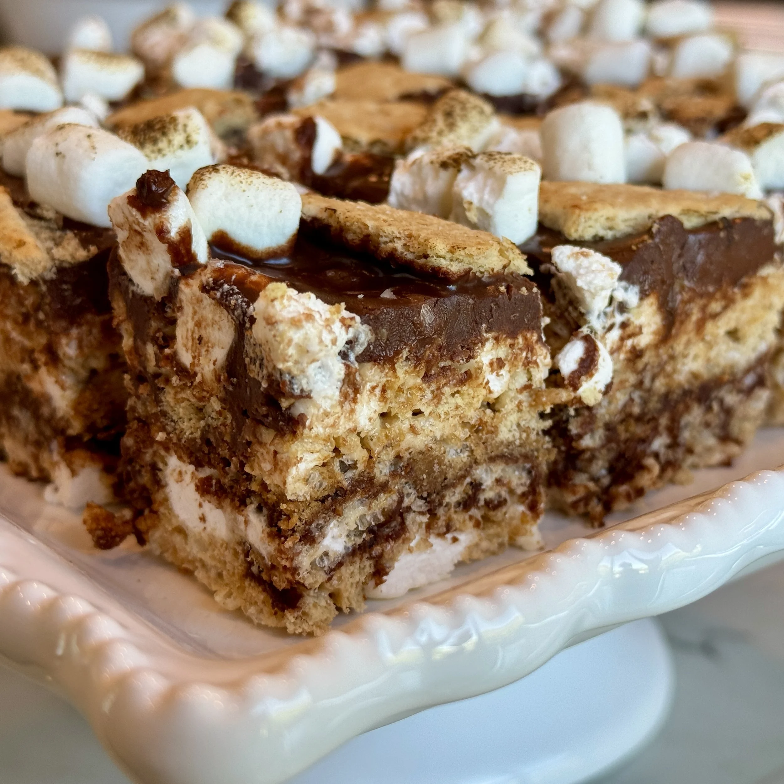 S'Mores Krispie Treats