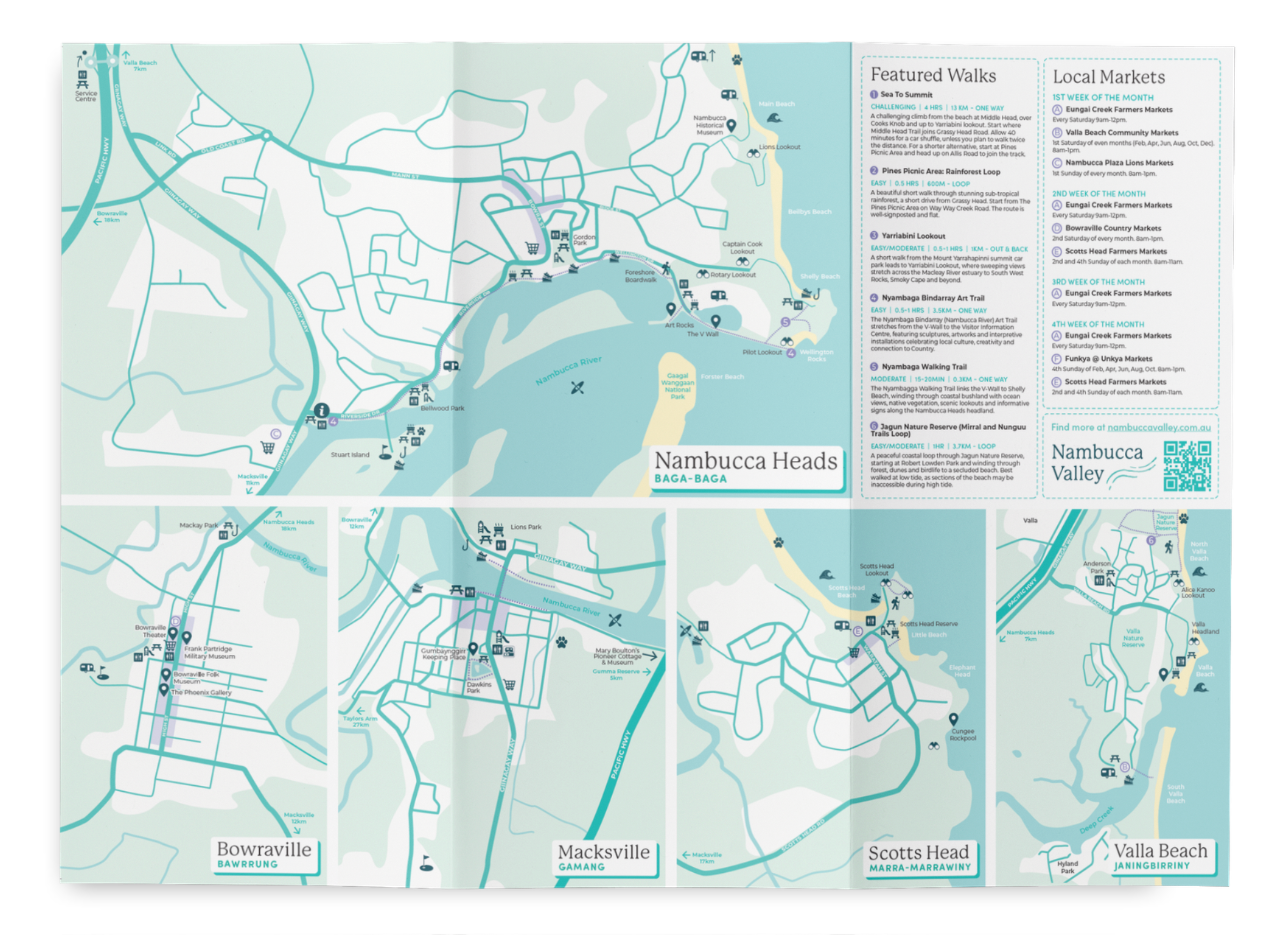 Nambucca Valley map