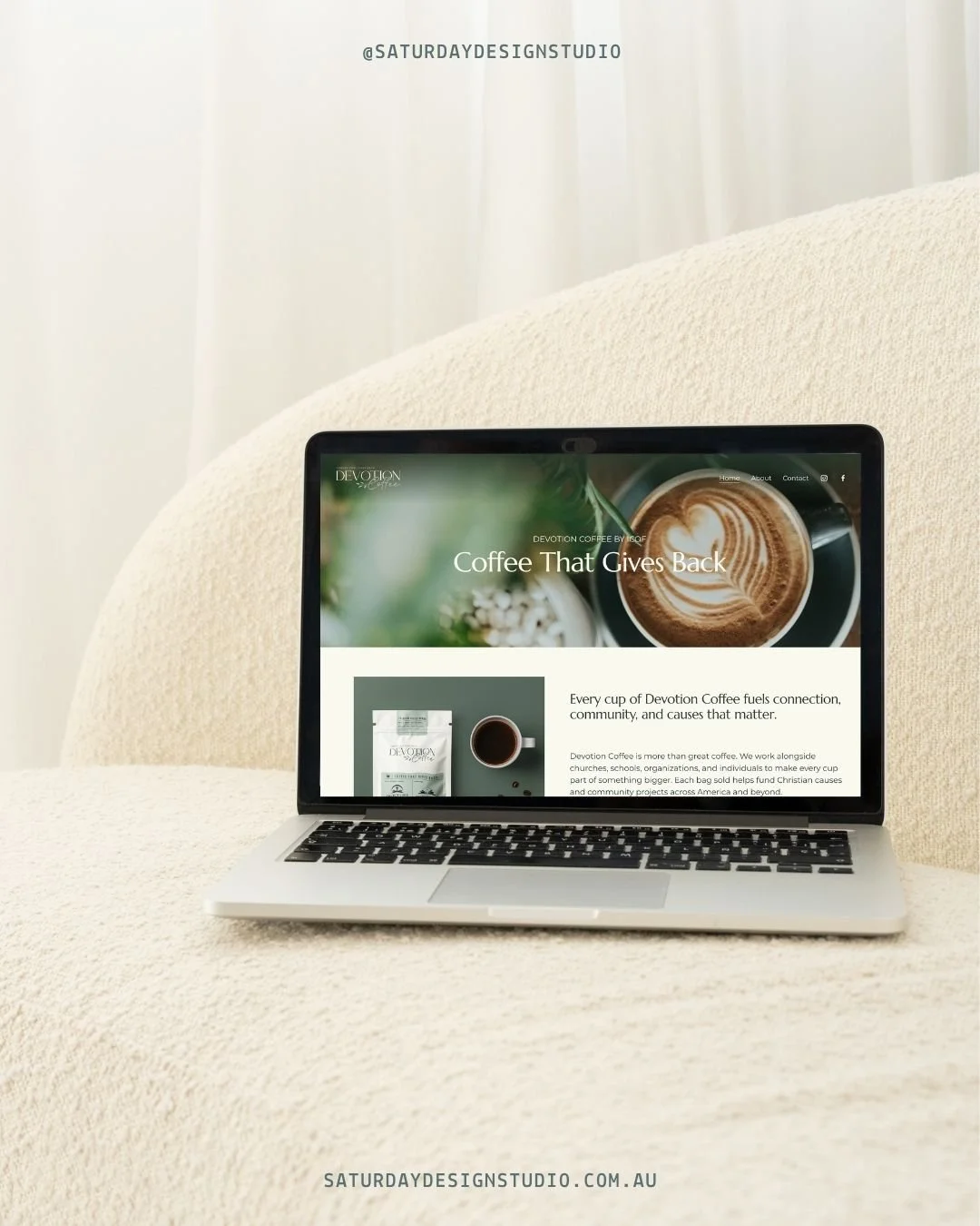 Devosion Coffee Website