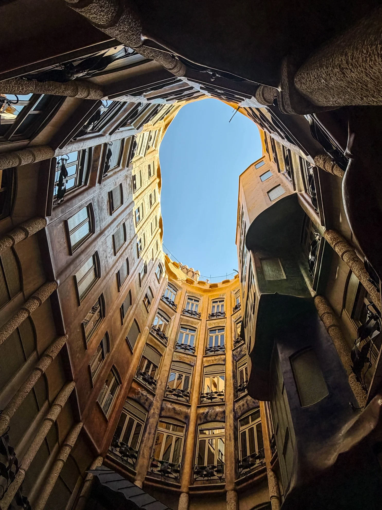 Interior of La Pedrera House