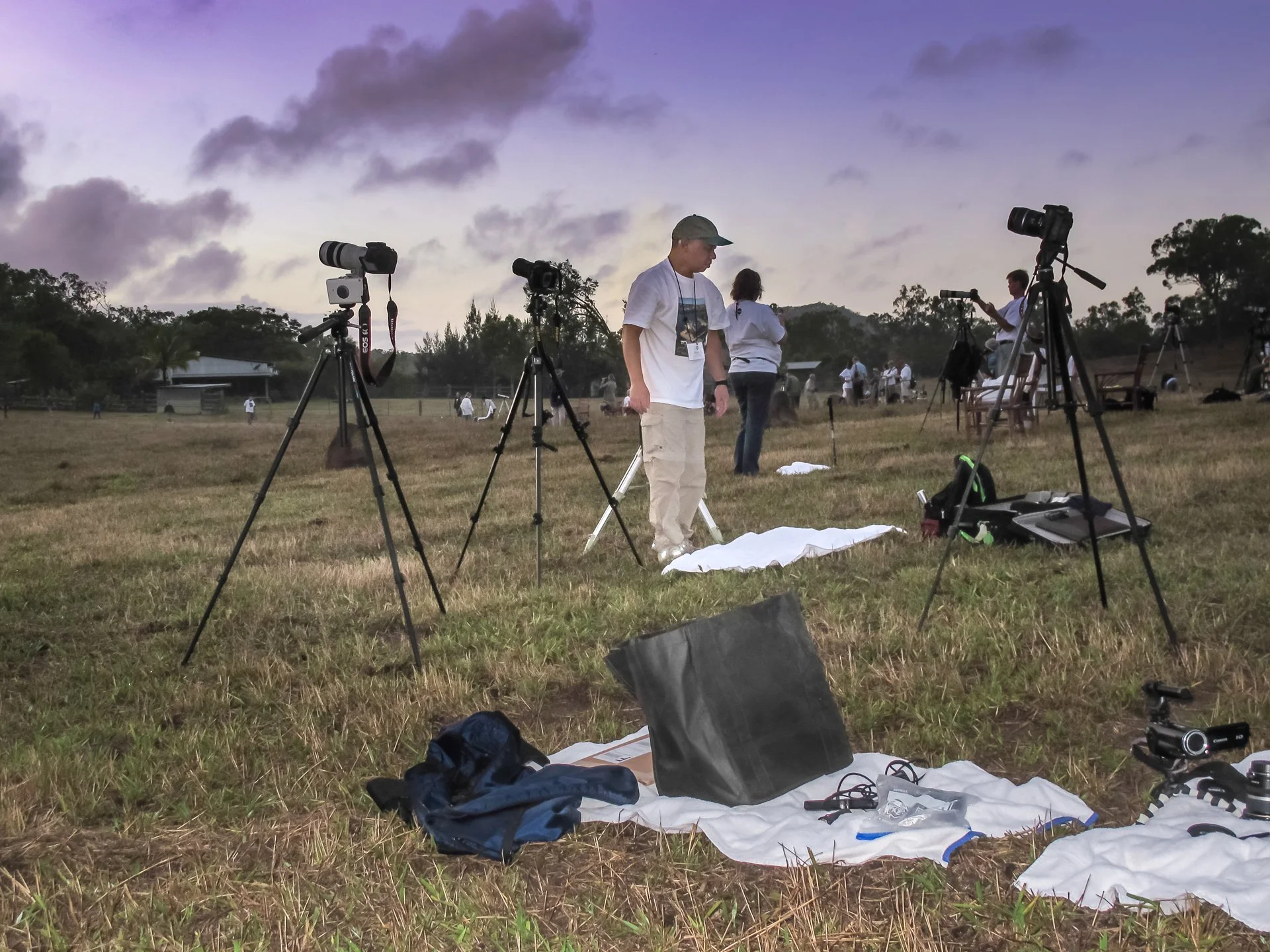 Our observing site at Wetherby Station.