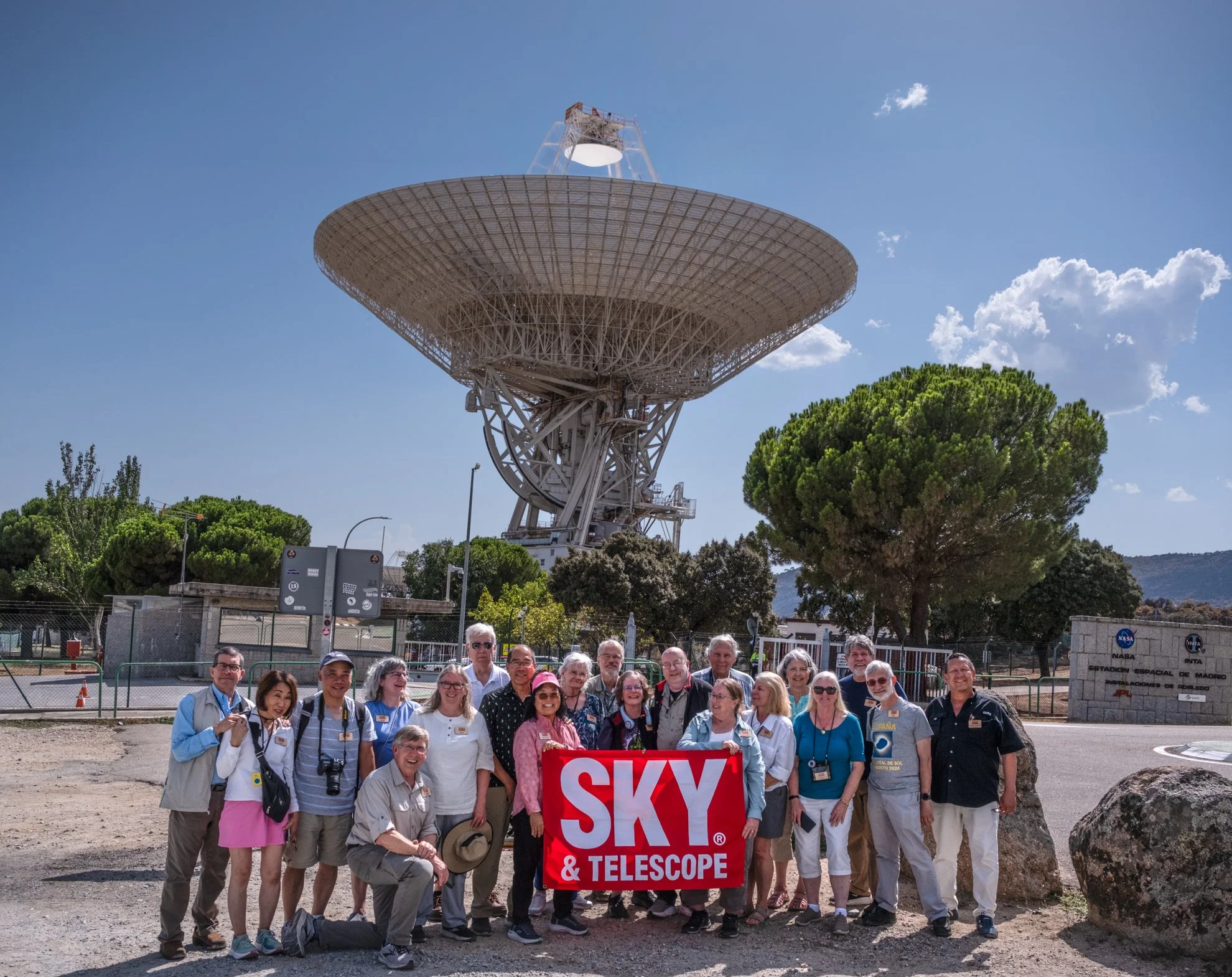 NASA’s Madrid Deep Space Communications Complex in Robledo.