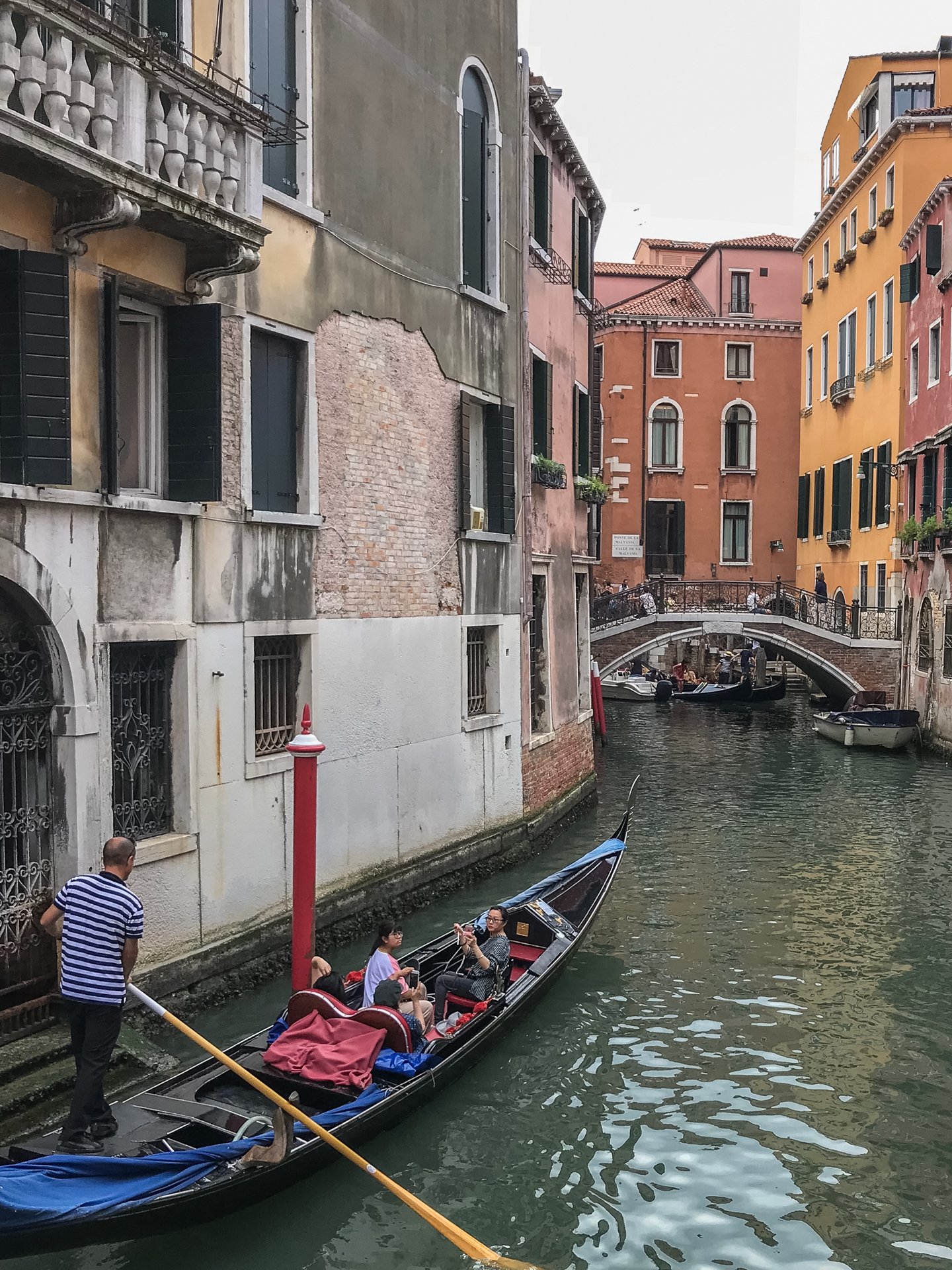 A gondola in Venice.