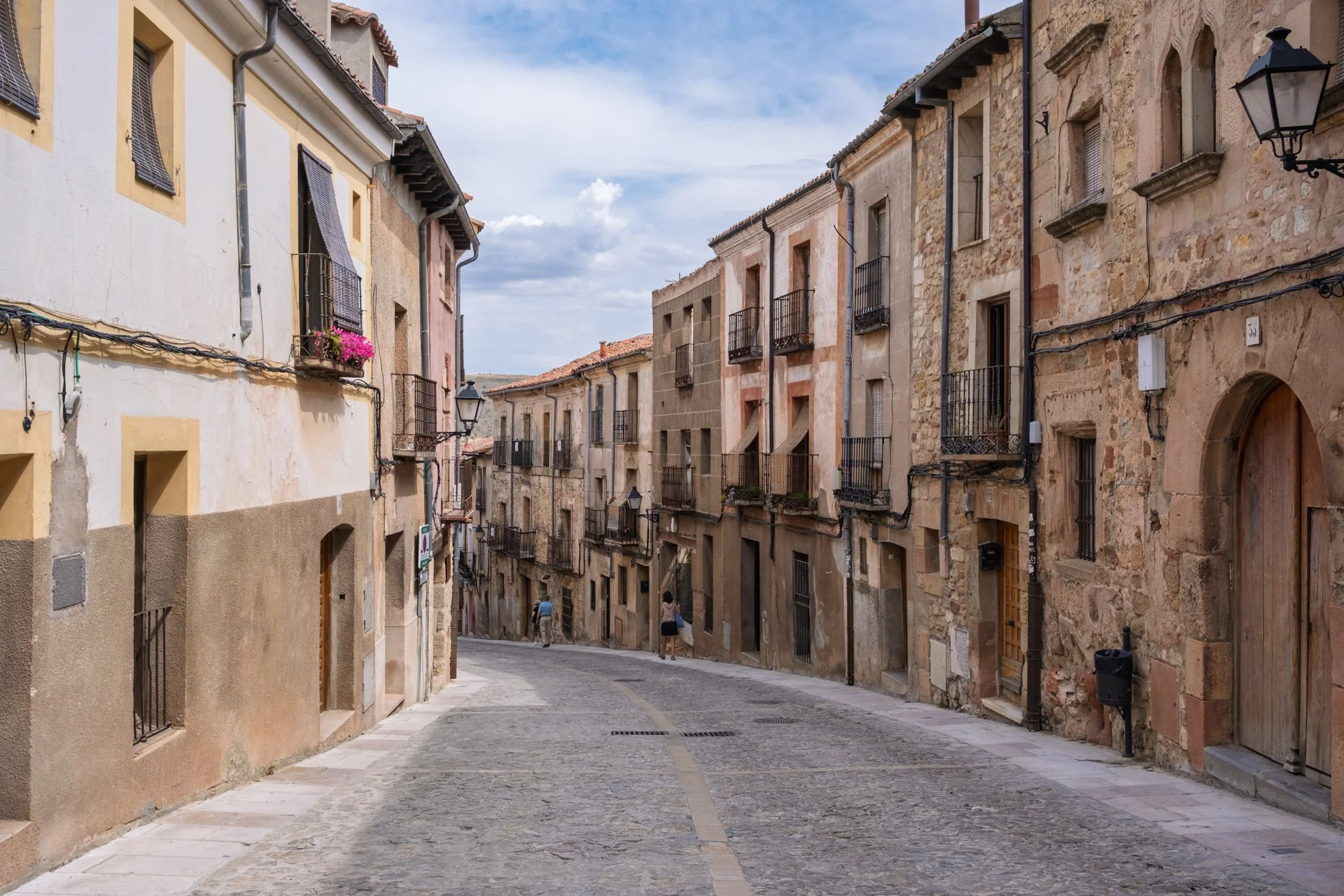 Street in Sigüenza.