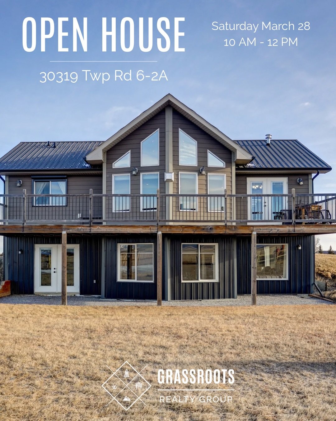⭐️ OPEN HOUSE SATURDAY ⭐️

30319 TOWNSHIP ROAD 6-2A
March 28, 2026
10 AM - 12PM

&nbsp;
Acreage living with breathtaking mountain views, just minutes from town - you have to see it to believe it.
&nbsp;
Set on 3.96 acres less than two miles from Pinc