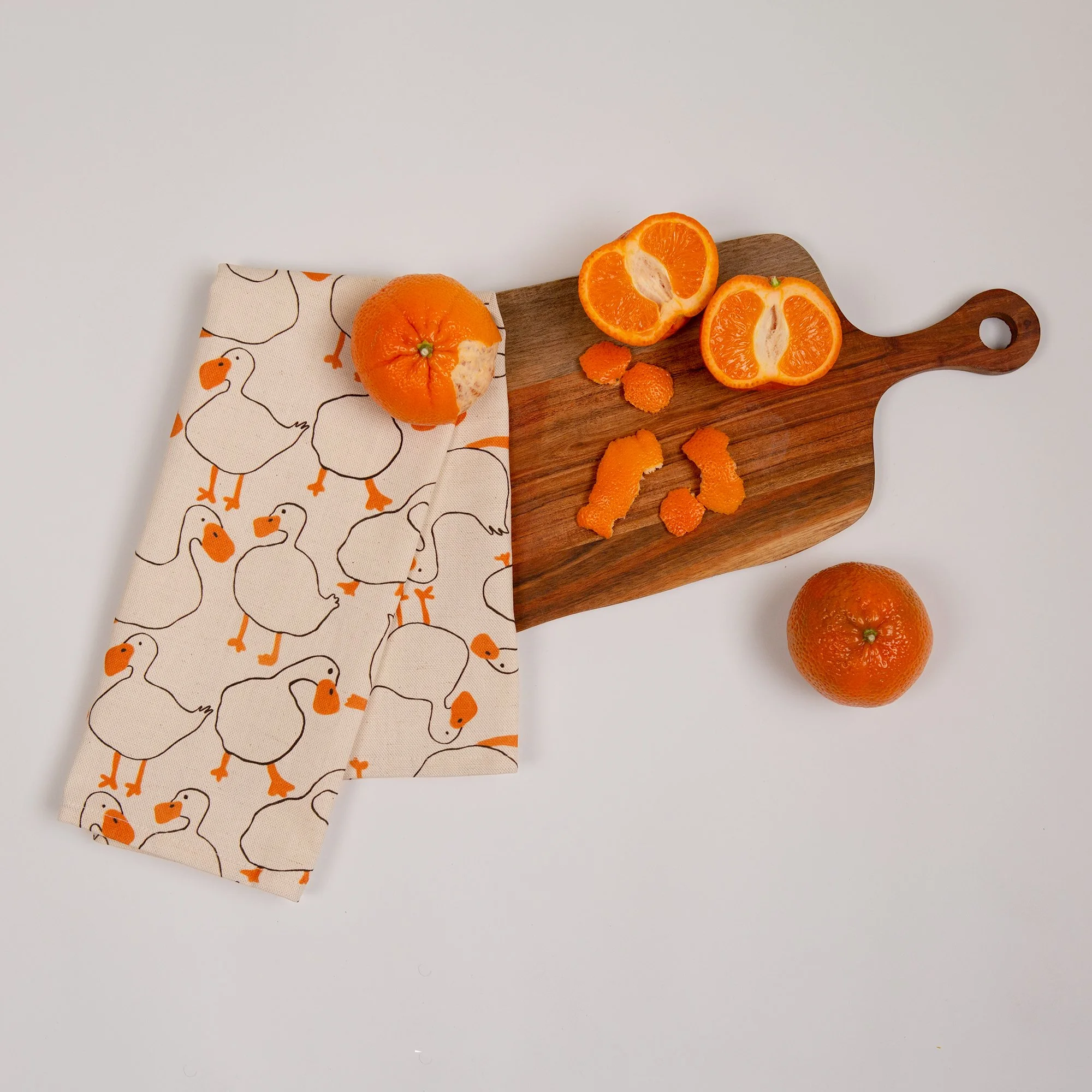 Ducks Tea Towel – Cotton/Linen Blend