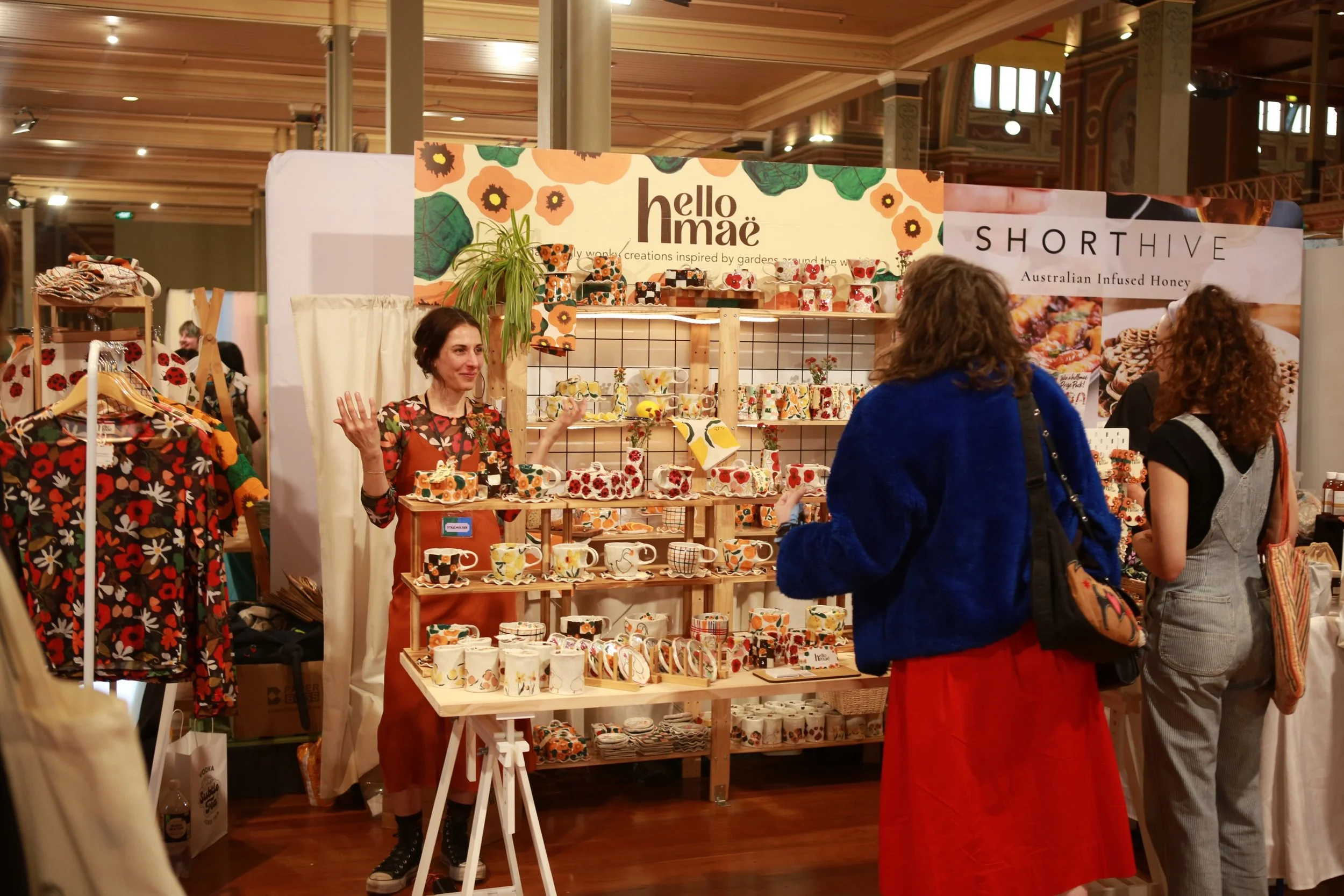 What a beautiful weekend 🧡

A huge thank you to everyone who came to visit helloma&euml; at @thefinderskeepersmarket . It was so special seeing so many familiar faces and returning customers, meeting lovely new people, and having friends stop by to 